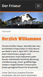 Mobile Screenshot of derfriseur.at